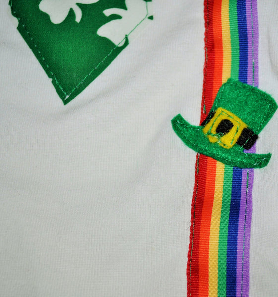 FLASH SALE St. Patrick's Day tie and suspenders bodysuit, st patricks day tie and suspenders , boy st patricks day shirt, first st patricks