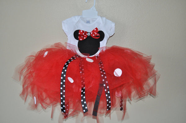 baby girl/toddler Minnie Mouse cake smash tutu outfit. minnie mouse outfit, minnie mouse shirt, minnie mouse tutu, minnie mouse shirt