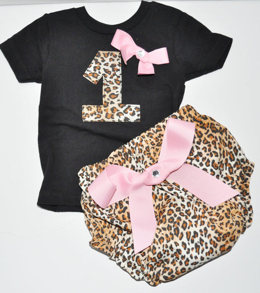 baby girl/toddler cake smash outfit, birthday outfit, leopard birthday outfit, cheetah cake smash, leopard cake smash