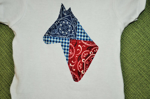 Rodeo cake smash, cowgirl cake smash,  Horse bodysuit/Shirt. Red White and Blue Patchwork, Twirly Skirt, Rodeo, Birthday, Cake Smash