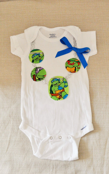 girl ninja turtle shirt, ninja turtle bodysuit, ninja turtle cake smash,  girls ninja turtle shirt TMNT