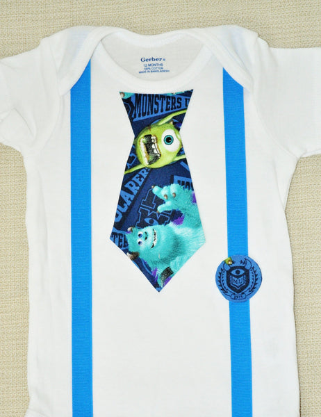 boy Monsters Inc shirt, Monsters Inc bodysuit, Monsters inc, Monsters university shirt Photo Prop, Cake Smash, Birthday outfit
