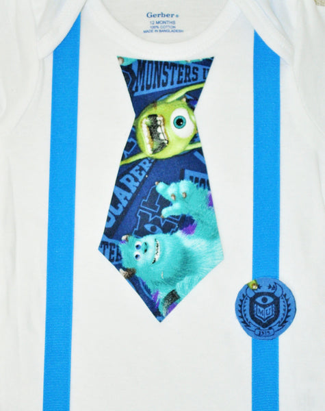 boy Monsters Inc shirt, Monsters Inc bodysuit, Monsters inc, Monsters university shirt Photo Prop, Cake Smash, Birthday outfit