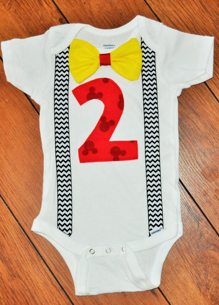 Mickey Mouse Birthday bodysuit, Mickey mouse birthday shirt, Mickey cake smash, Mickey Mouse Birthday outfit first, 1st, 2nd, 3rd, 4th, 5th