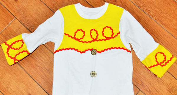 Toy Story Jessie Shirt/bodysuit, Jessie shirt, vest, Jessie Halloween costume, toy story cake smash, Jessie cake smash