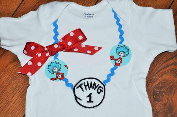 Thing 1 Thing 2 boy girl twins shirts Dr Seuss, Twins cake smash,boy/girl twins birthday outfit,  twins Dr Seuss cake smash, first birthday