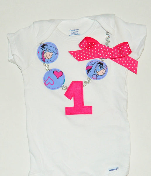 Pooh and Eeyore twin shirts, winnie the pooh cake smash, Twins cake smash,boy/girl twins birthday outfit, Eeyore cake smash