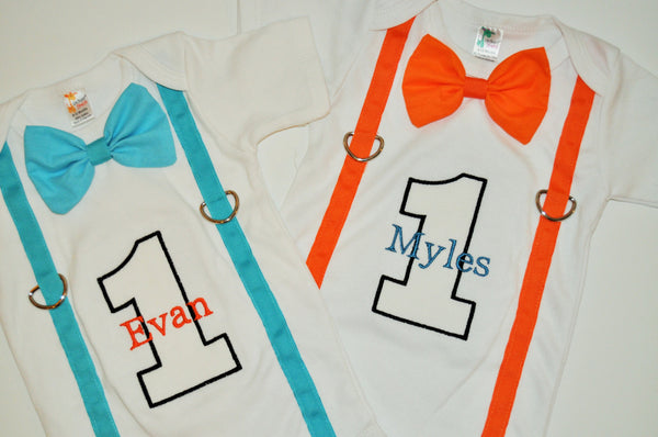 Boy Twins Cake smash shirts, Twins cake smash birthday outfit, Twins birthday set, personalized twins smash cake outfits, twin boy shirt