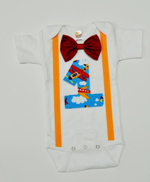 boy airplane cake smash outfit with party hat, plane birthday outfit, 1st 2nd 3rd birthday, Boys cake smash outfit, boy smash cake set