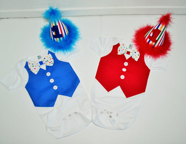 Twins clown cake smash set, Twins cake smash,boy/girl twins birthday outfit,  twins birthay outfit, twins clown outfit, twins smash cake set