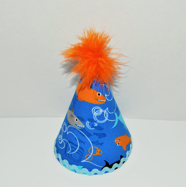 shark Cake smash outfit, Boy Birthday Outfit, nautical cake smash, cake smash,1st 2nd 3rd  birthday, Orange and blue,under the sea