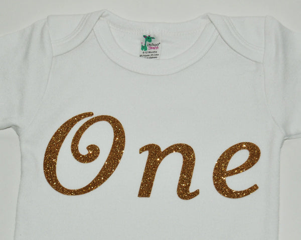 glitter one cake smash, glitter one bodysuit, glitter birthday shirt, 1st 2nd 3rd birthday outfit, vintage cake smash, glitter one shirt