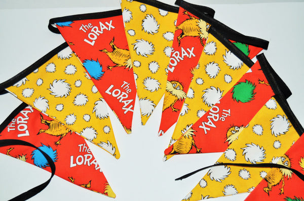 Baby Girl / Toddler lorax cake smash Necklace Party Hat Onsie T-Shirt Diaper Cover Skirt First Birthday Photo Cake Smash Outfit Photo Prop