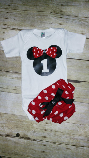 Minnie Cake smash, Minnie birthday outfit,  Red and white polka dot diaper cover girl first birthday outfit, Minnnie smash cake set