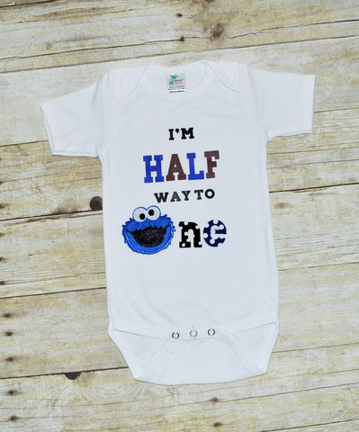 cookie monster 2nd birthday shirt