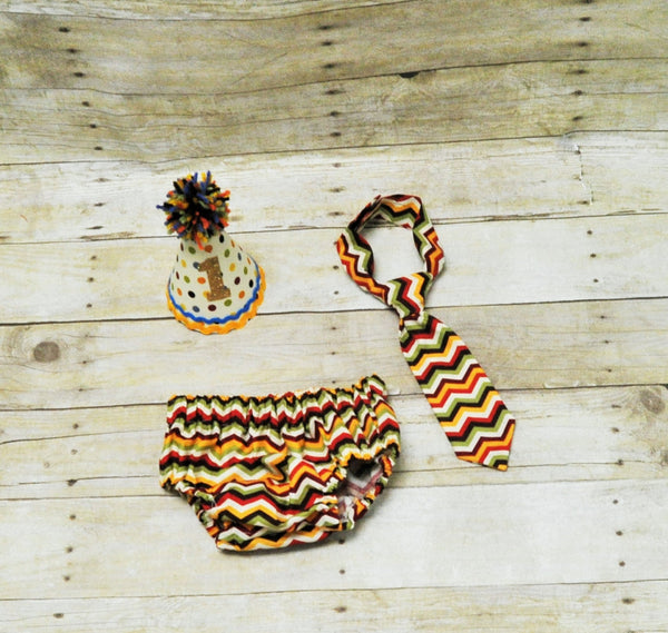 boy cake smash outfit, chevron cake smash, fall chevron and polka dot, 1st birthday outfit,1st 2nd 3rd birthday, orange, brown, green, gold