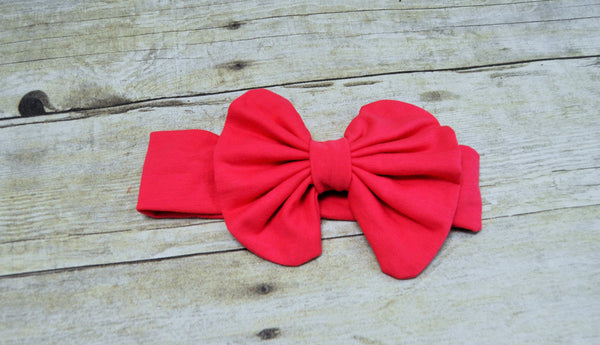 hot pink big bow headband, Baby Head Wrap, Infant big bow headband, Toddler Headband, new baby headband, vintage bow headband, bow headband