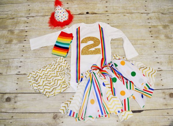 twin Birthday outfit, Clown Birthday Outfit, circus cake smash,rainbow legwarmers,clown costume,clown Cake Smash,polka dots, stripes