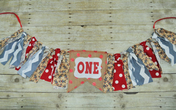 sock monkey high chair banner, sock monkey first birthday banner, sock monkey rag banner,sock monkey bunting
