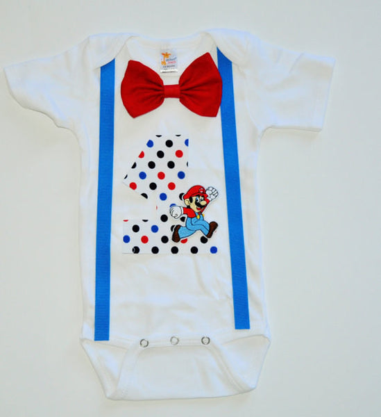 bodysuit, tie and diaper cover size 12 months