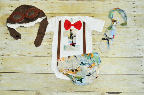 aviator vintage plane cake smash outfit, airplane cake smash, First Birthday Outfit, 1st birthday outfit, banner, bunting,aviator hat,